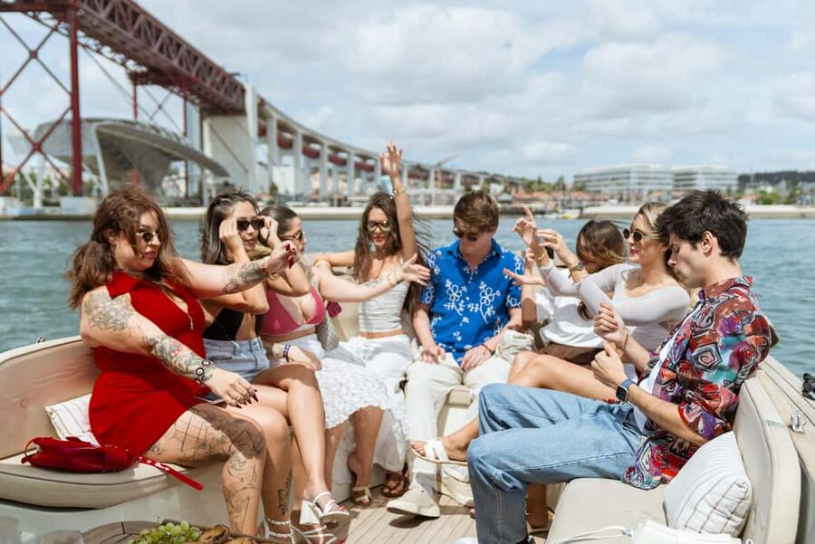 Lisbon: Relax in the Waves - Open Bar and Snacks at Sunset - The early stretch: 25 de Abril bridge, MAAT, and the river’s power