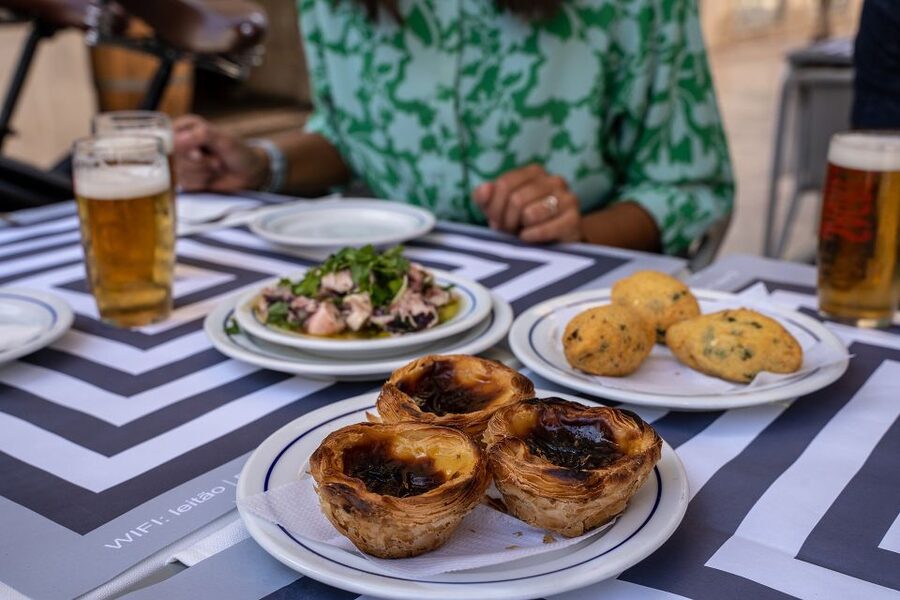 Lisbon: Segway Food Tour of Alfama and Old Town Lisbon - The Food Part: Ginjinha, Pastel de Nata, Coffee, and a Tapas Sampler