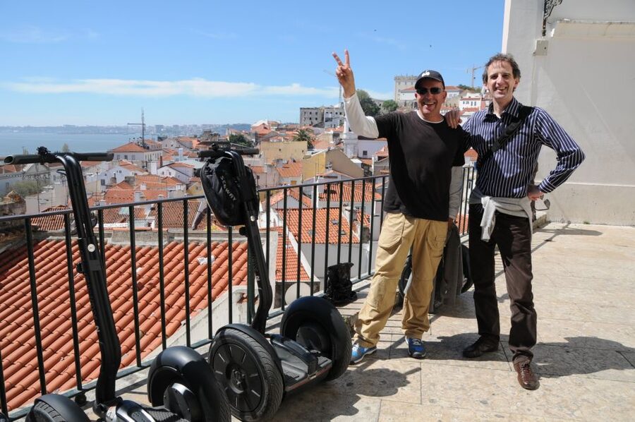 Lisbon: Segway Super Tour - The city center: Commerce Square photo time and a faster overview