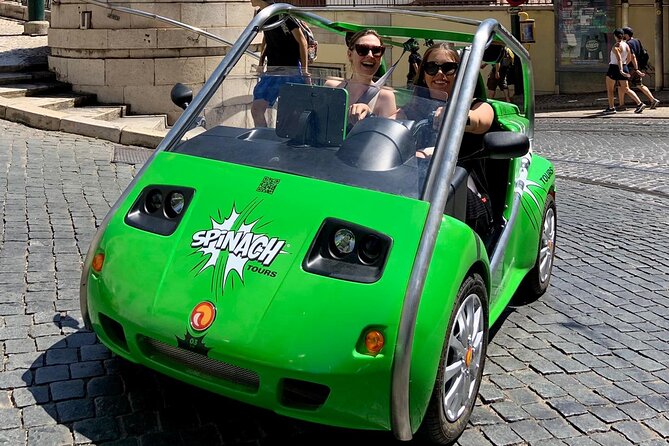 Lisbon Self-Drive Sightseeing Tour in an Electric Car - Entering Spinach Tours Lisboa and getting your car-ready