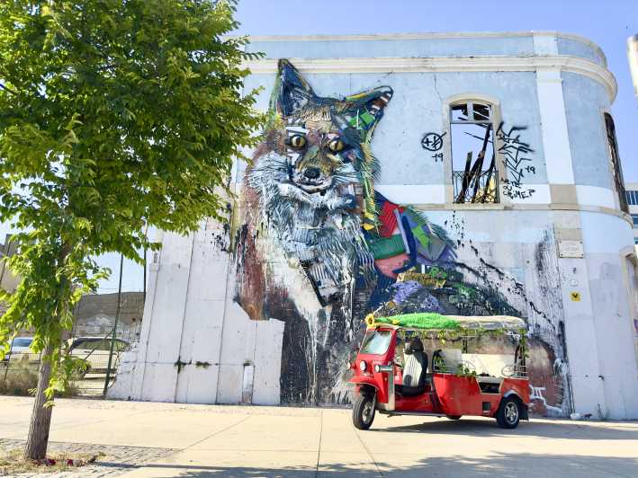 Lisbon: Sightseeing City Tour by Tuk-Tuk - Lisbon Cathedral and the skyline kickoff at Portas do Sol