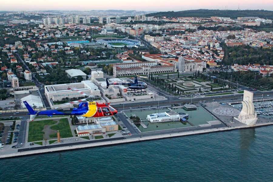 Lisbon: Sightseeing Helicopter Tour Over Belem and Caparica - Belém Tower and Jerónimos Monastery From a Bird’s-Eye Angle