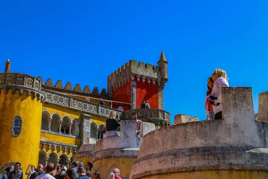 Lisbon: Sintra, Pena Palace, Belém, Cascais Small Group Tour - Cascais Coastal Town Time With a Guided Touch