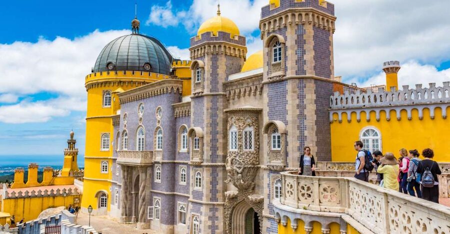 Lisbon: Sintra, Pena Palace, Cabo Roca Coast & Cascais Tour - Estoril pass-by on the way back to Lisbon