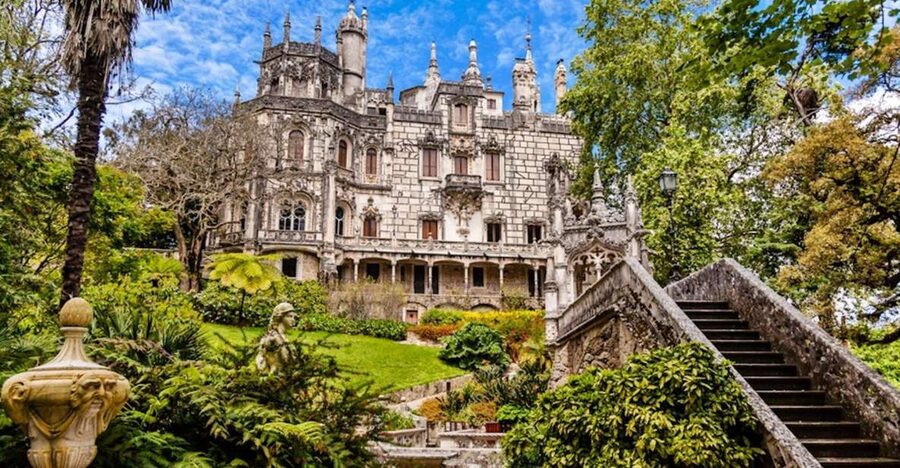 Lisbon: Sintra, Quinta da Regaleira, Cabo da Roca & Cascais - Quinta da Regaleira: romantic palace, chapel, and the mysterious well