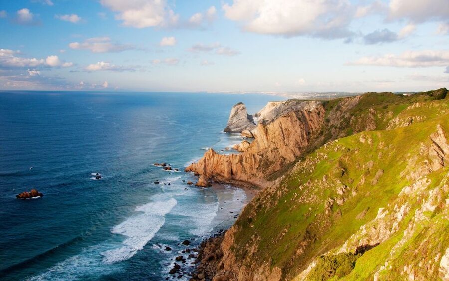 Lisbon: Sintra, Quinta da Regaleira, Cabo da Roca & Cascais - Cabo da Roca: 140-meter cliffs and the wind factor