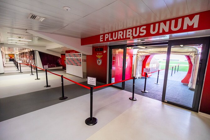Lisbon SL Benfica Stadium & Museum Tour with Scarf - VR, 3-D Glasses, and Those Surprise Moments Near the Pitch