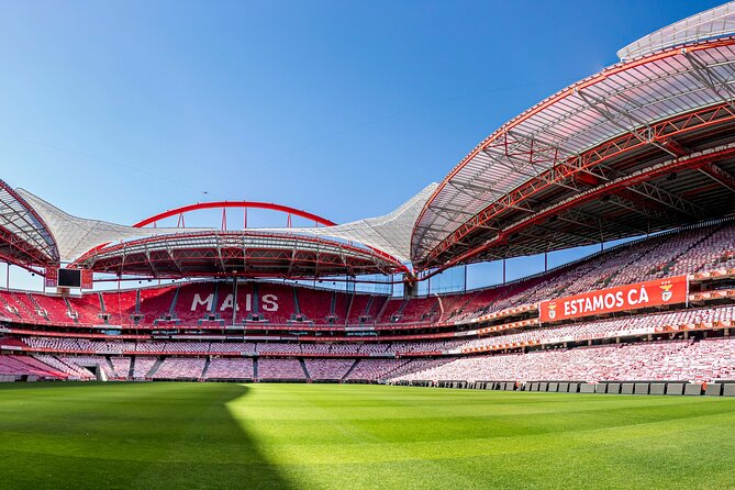 Lisbon SL Benfica Stadium & Museum Tour with Scarf - Museum Benfica - Cosme Damião: 29 Themed Areas, QR Codes, and Trophy Density
