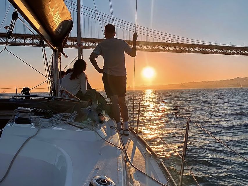 Lisbon: Sunset Cruise with Drinks and Snacks - Time Out Market Area, Bairro Alto, and Commerce Square Views