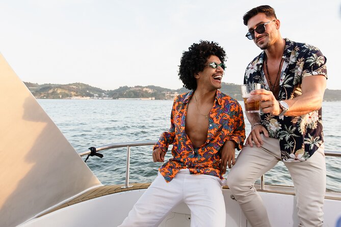 Lisbon – Sunset DJ & Porto Tonic Premium Boat Experience - What you get on board: Porto Tonic, vinho verde, sangria, and more