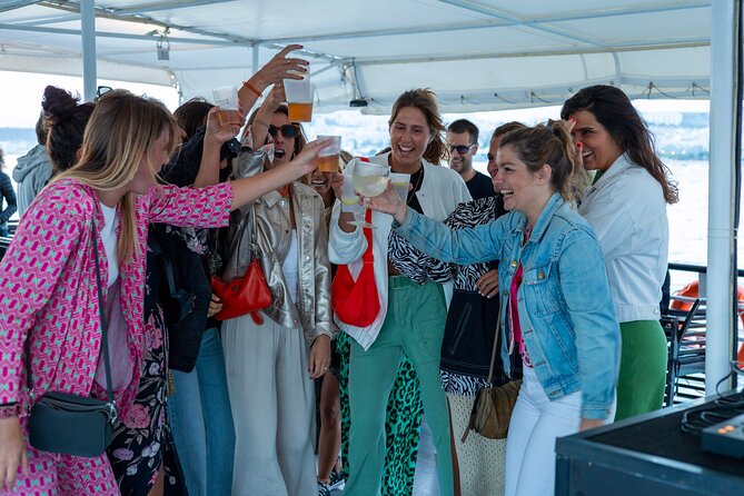 Lisbon: Sunset on board with music & drinks - Onboard Vibe: DJ Energy, Quiet Spots, and the Seating Reality