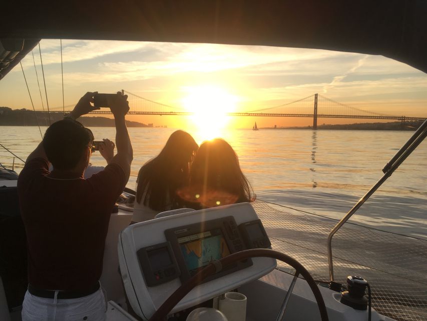 Lisbon: Sunset Sailing Boat Cruise with Wine - Your Route on the Tejo River, Stop by Stop