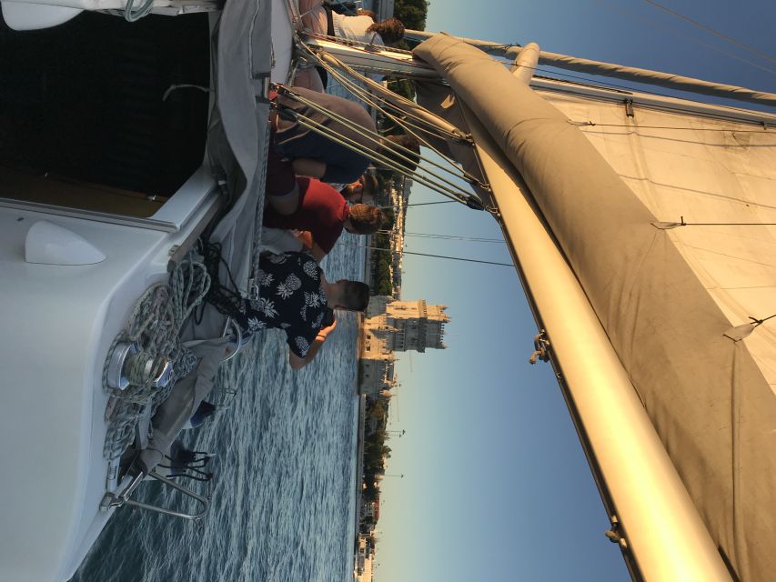 Lisbon Sunset Sailing – Small Group (max 10) Wine & History - Captain Rui Domingos, the real engine of the experience