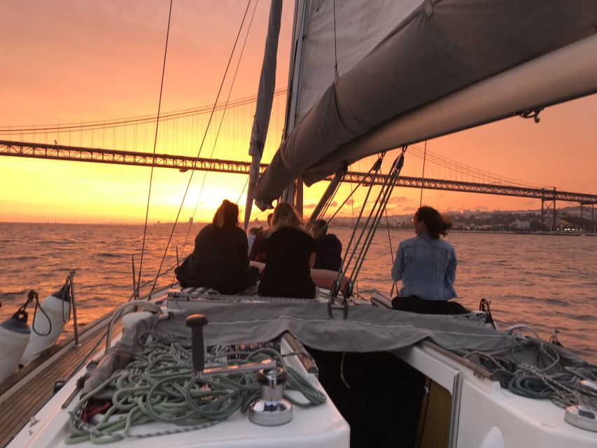 Lisbon Sunset Sailing – Small Group (max 10) Wine & History - The golden hour route, stop by stop from the Tagus