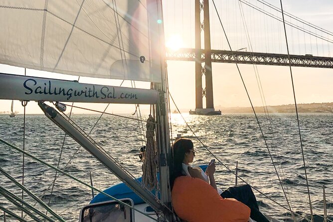 Lisbon: Sunset Tagus River Sailing Tour with Drinks - Aboard Sailing with Sal: small-group sailing that feels personal