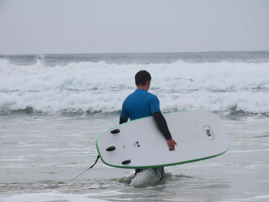 Lisbon Surf Guide - Surf class & Pick Up - How the coach chooses waves around Lisbon, Cascais, or Costa da Caparica