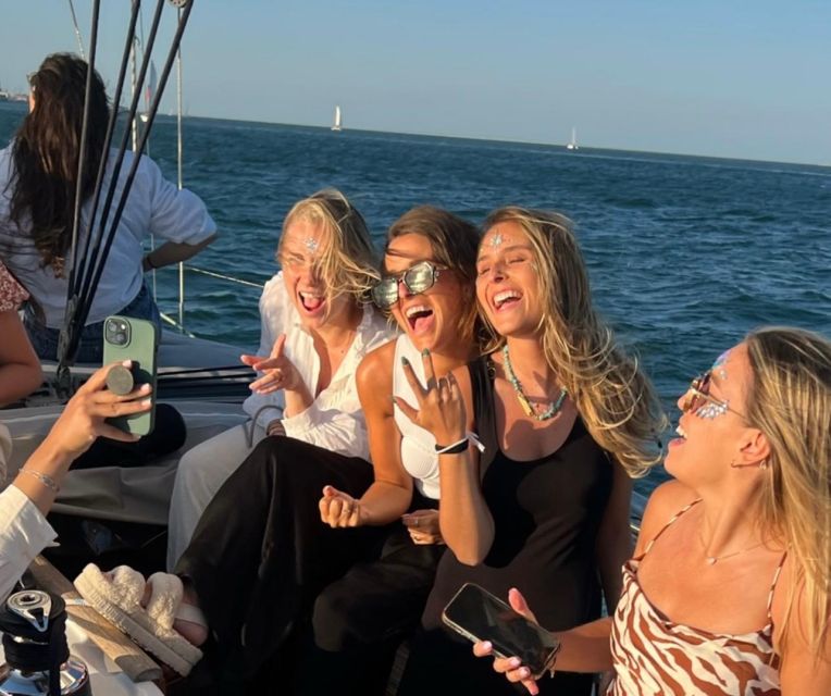 Lisbon: Tagus River Cruise, Morning, Day, Sunset, or Night - Sailing with crew like Pedro and Tomas, plus the included drink and snacks