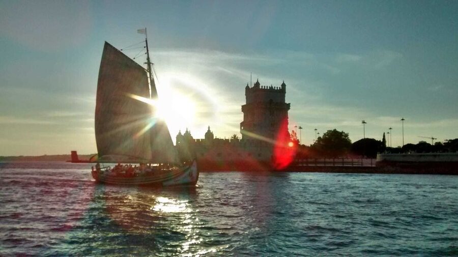 Lisbon: Tagus River Sunset Cruise in a Traditional Vessel - The one downside to watch: if you want deep site detail, bring your curiosity