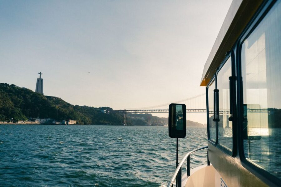 Lisbon: Tagus River Yellow Boat Cruise - Heading Toward Belém: Colorful Streets, Historic Waterfronts, and the Audio Guide