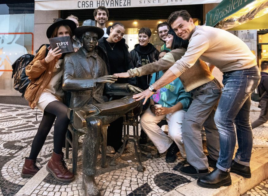 Lisbon: Tipsy Tour Fun Bar Crawl with a Local Guide - Guides can make or break it: Maya, Telma, Luciano, and friends