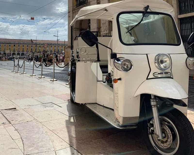 Lisbon TukTuk Tour - Smooth & Fun - Best Instagram Spots - The Open Vehicle Advantage for Views and Photos