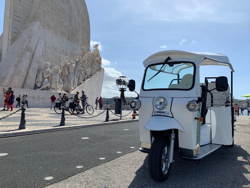 Lisbon TukTuk Tour - Smooth & Fun - Best Instagram Spots - Earthquake Storytelling in Downtown Lisbon, Including Carmo Ruins