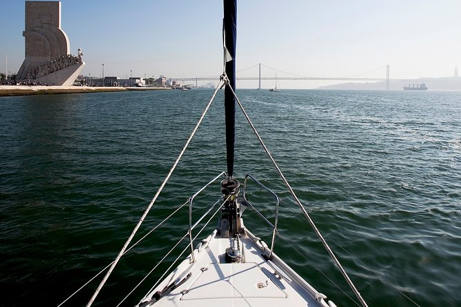 Morning Sailing Tour in Tagus River from Lisbon - Stop 1: Belem Tower, seen from the river perspective