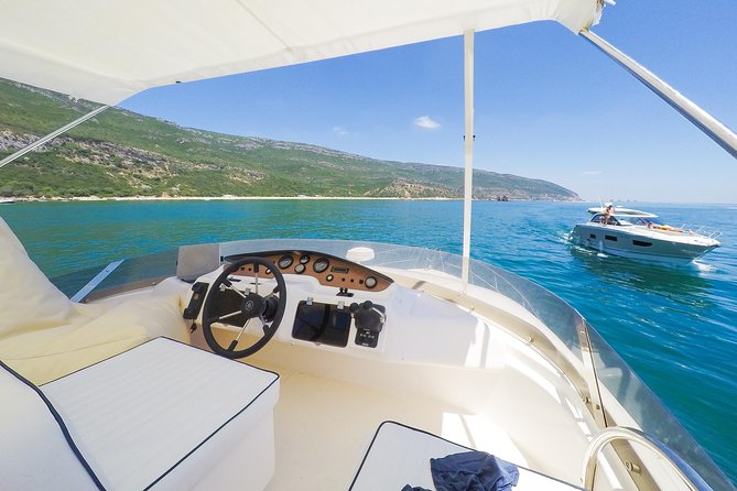 Ocean Bliss: Full Day Arrábida Private Yacht Tour from Lisbon - Stop Three: Ribeira do Cavalo Beach, Relaxing and Lunch on Your Terms