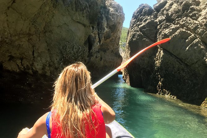 Ocean Bliss: Full Day Yacth Group Tour in Arrábida from Lisbon - Praia do Portinho da Arrábida: one hour anchored