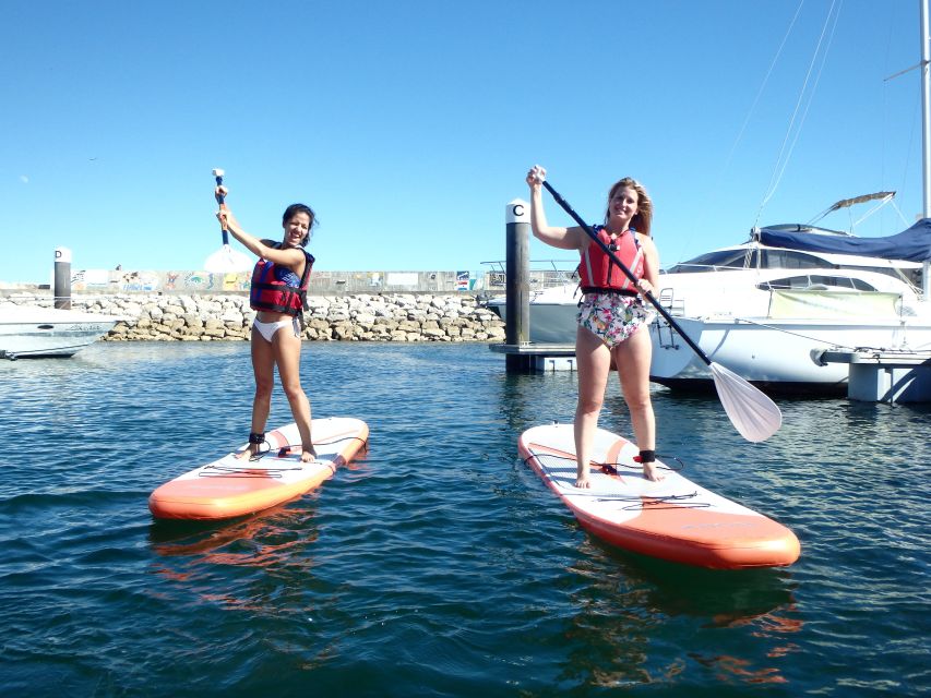 Oeiras Coast: Stand Up Paddleboarding near Lisbon - The gear setup, wetsuit included, so you can focus on learning