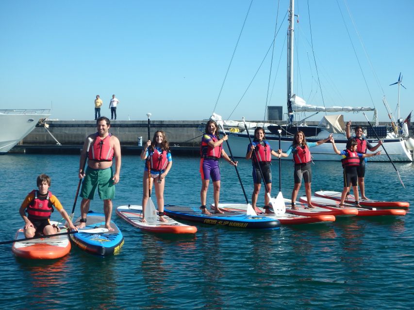 Oeiras Coast: Stand Up Paddleboarding near Lisbon - Falling happens, and the guides teach recovery techniques