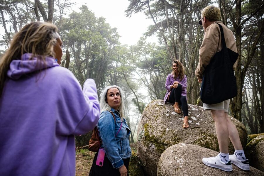 Pena Palace, Moorish Castle,Quinta ad Regaleira:Walking tour - Finishing Near Sintra National Palace: Back to Town With Satisfied Legs