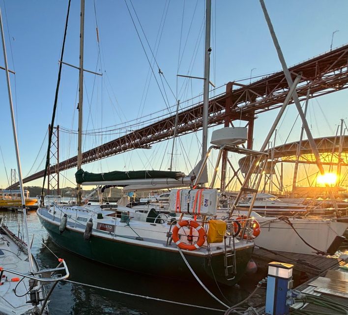Private Boat Night Tour - Lisbon - Cruising Under the 25th of April Bridge, One of Lisbon’s Best Night Frames