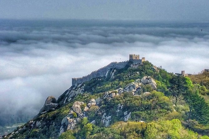 Private day trip Sintra Cascais Estoril coast from Lisbon - Park and National Palace of Pena: the fairy-tale stop with real time pressure
