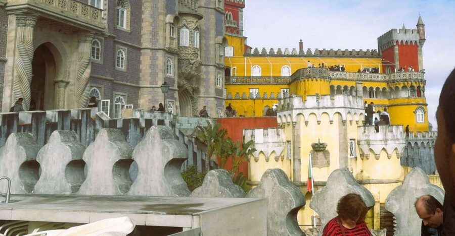 Private Half Day tour Sintra Pena Palace & Initiantion Well - First views on the drive into Sintra