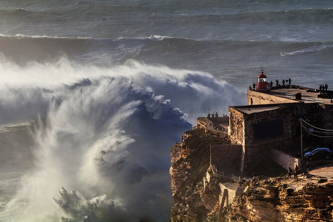 Private, Historical Route: Óbidos, Nazaré, Alcobaça and Batalha. - Nazaré cliff views: the Sanctuary above the Atlantic