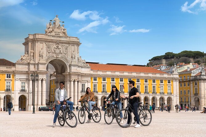 Private Lisbon 360º Guided Tour: Boat Trip, Bike, Walk & Tramway - Starting at Praça Dom Pedro IV, Rossio Area to Set the Day Up Right