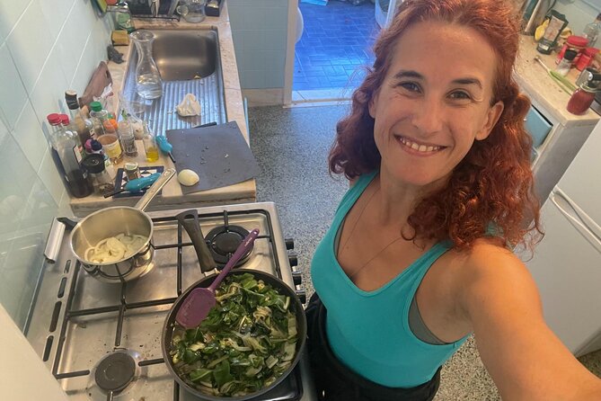 Private Portuguese Home Cooking Class in Lisbon with Defne - Dinner Details: Wine, Garden Time, and a Cozy Lisbon Evening