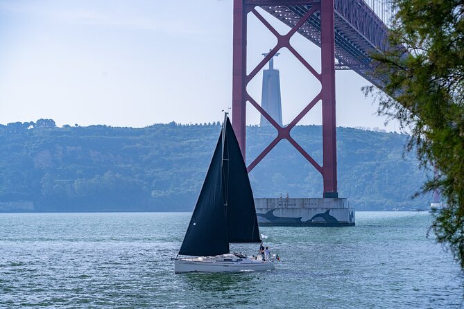 Private sailboat tour in Lisbon - MAAT Pass-By: Museum Architecture as a Moving Photo Background