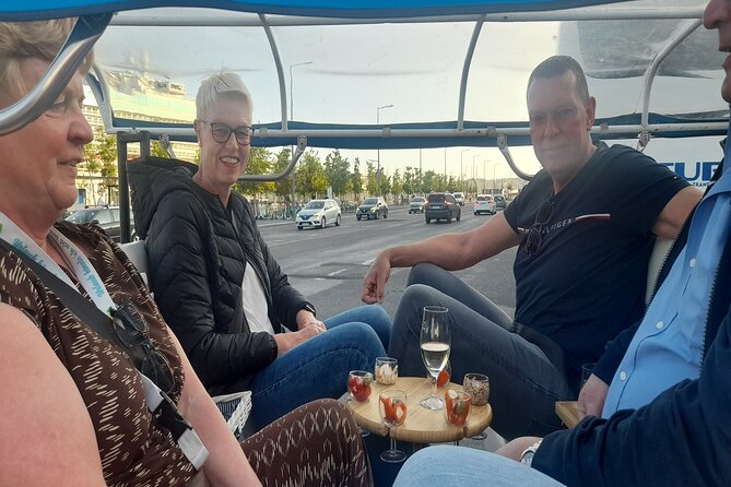 Private tapas tuk tuk tour through Lisbon - Lisbon Cathedral and Santo António: quick awe, then love-luck tradition