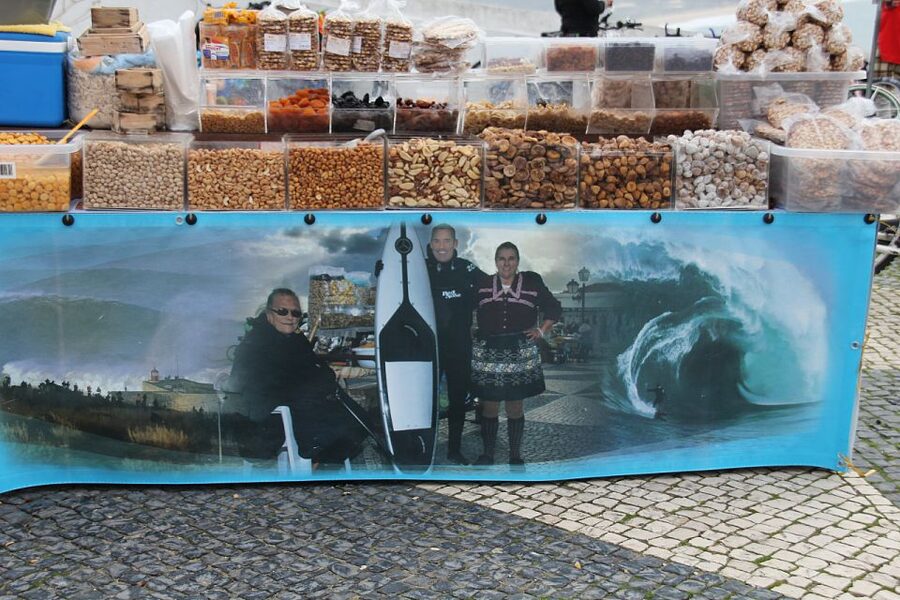Private Tour to Fatima, Batalha, Nazare, Obidos From Lisbon - Óbidos by the castle walls, plus your Ginjinha in a chocolate cup