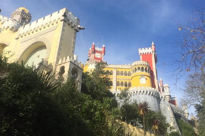 Quick visit to Sintra town from Lisbon Private Tour - Half day - Stop 2: Pena Palace and the park, the big visual payoff