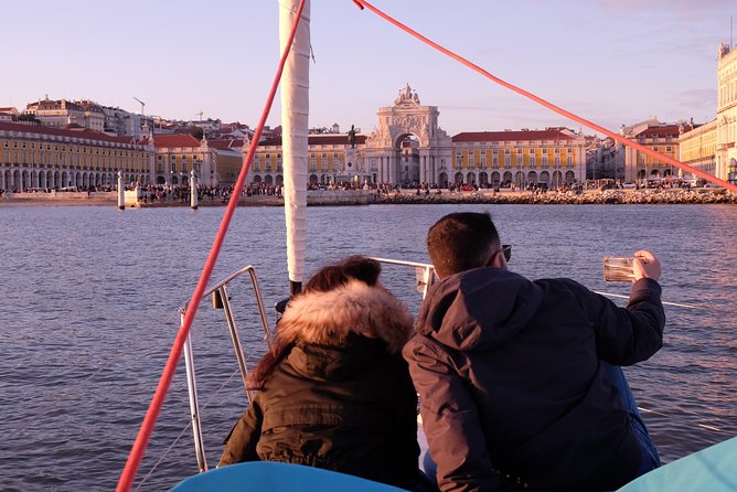 Relaxing Sailboat Cruise along the Tagus - Under the 25 de Abril Bridge: The Moment Lisbon Feels Big