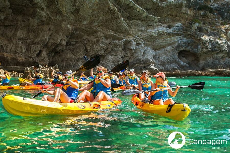Sesimbra: Arrábida Natural Park Guided Kayaking Tour - Timing and transfers: half-day energy with a longer day total