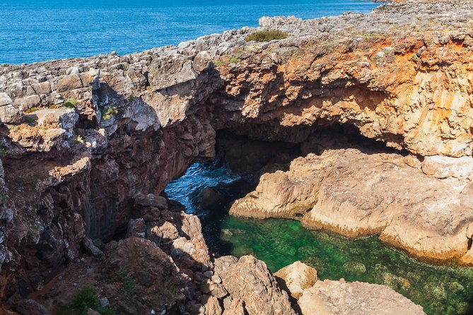 Sintra, Cascais and Estoril Coast with Tickets from Lisbon - Boca do Inferno (Hell’s Mouth): a cliff stop where waves do the acting