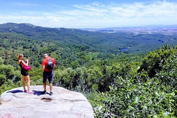 Sintra & Cascais de E-Bike Tour - Praia da Adraga cliffs: when a quick swim makes sense