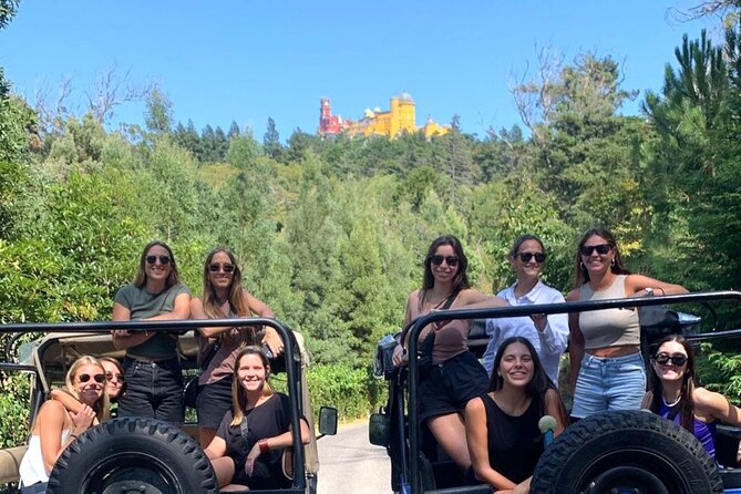 Sintra & Cascais: Private Full-Day Adventure in a Classic 4x4 - National Palace of Pena: the panoramic centerpiece (with a budget choice)