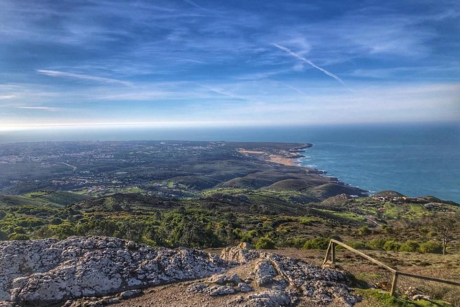 Sintra Cascais (Wine and Tapas) 4X4 Land Rover Panoramic Private Tour - Colares area beaches: surfing, saltwater pools, and dinosaur footprints