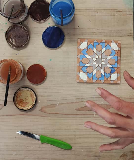 Sintra: Hispanic Moorish Tile Workshop - About the instructors and the workshop vibe