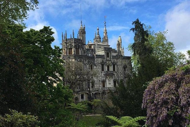 Sintra Jeep Safari - Stop 1: Seteais Palace, a quick front-garden taste